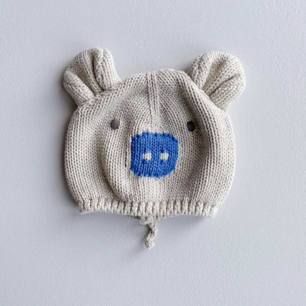 Gap Knit Pig Hat